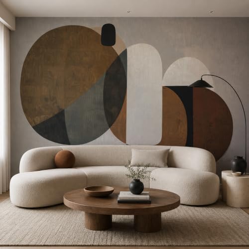 Zeeko Geometrical Wall Mural Peel & Stick Wallpaper