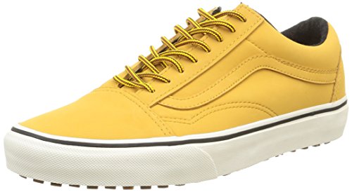 Vans Unisex barn I Old Skool sneakers, Brunt Mte honungsläder, 41 EU