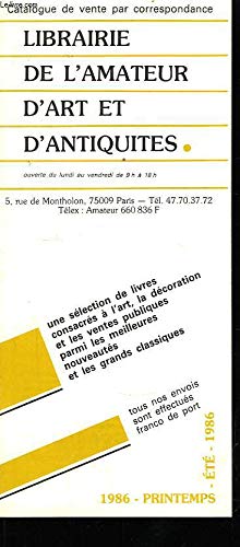 livre Catalogue de Vente par Correspondance. Printemps / Eté 1986