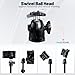 Jinbei Mini Tripod for LED Video Light with 1/4 Screw Mount, Small Vlogging Travel Tripod Adjustable Ball Head, Desk Tripod Stand for Webcam, Handheld Tripod for LED Video Light Digital Camera