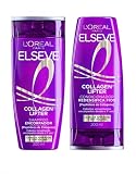 L´oreal Paris Elseve Collagen Lifter Shampoo Encorpador e Condicionador Redensifica os Fios 200ml Cabelos Encorpados e Volumosos