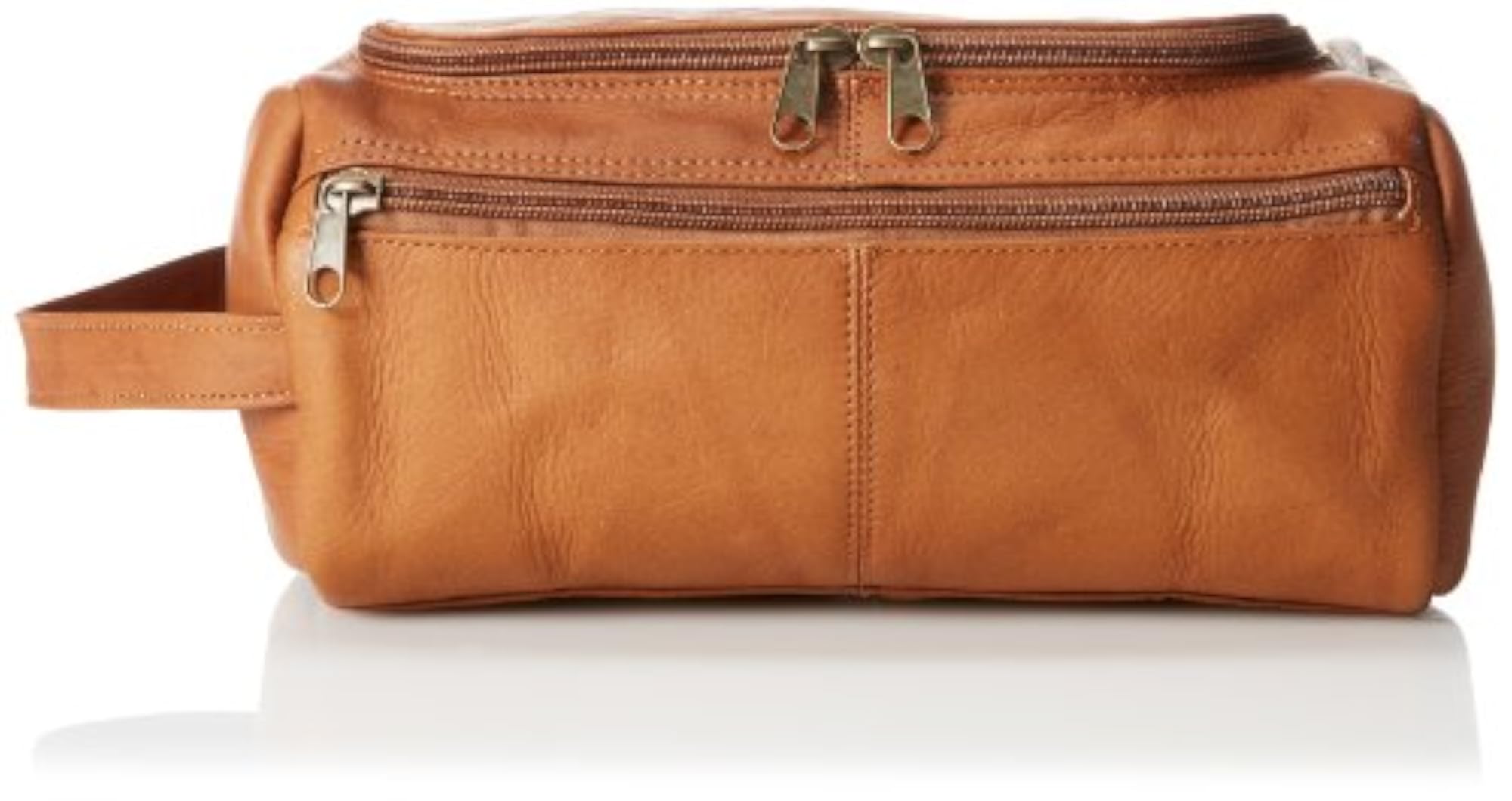 Tan Shave Kit with U-Shaped Opening for Easy Access