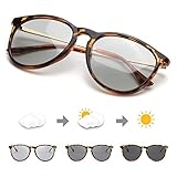 lentes fotocromaticos precio paraguay 【DISEÑO CLÁSICO FOTOCRÓMICO】 Esta lente fotocrómica mágica se basa en la intensidad de la luz solar y la luz ultravioleta, oscureciendo la lente gris claro. Además, estas gafas protegen los ojos sin molestias cuanto percibe del color.