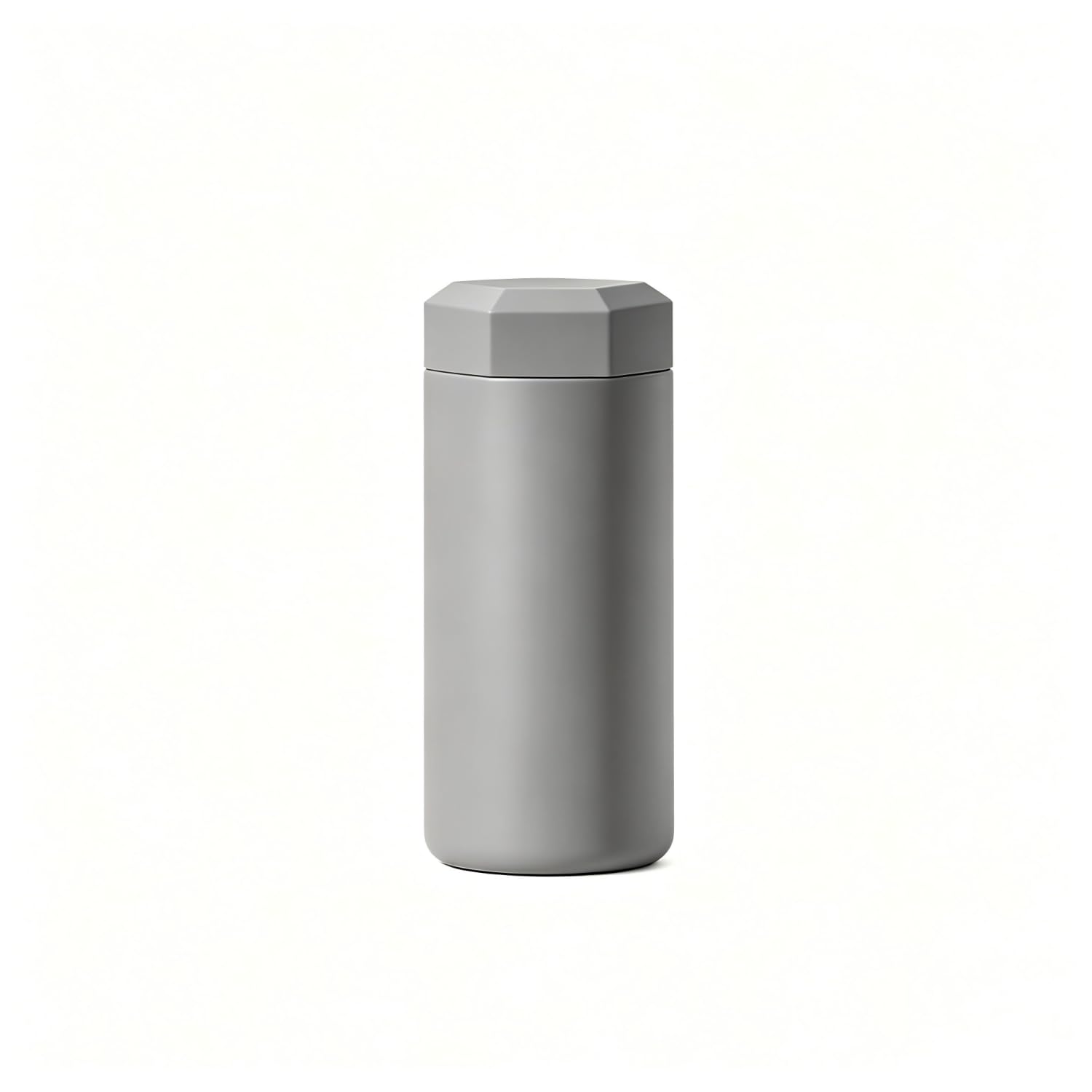 350ml Thermobecher, Auslaufsicher Isolierbecher, Grau