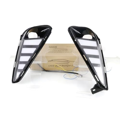 Luz diurna de 6000k tricolor LED compatible con Toyota Venza 2022-2025 y función secuencial amarilla