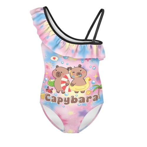 Image of Yzaoxia Girls One Piece Swimsuits Bathing Suit for Kids Swimwear 3-14Y