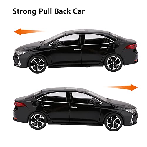 Sasbsc Toy Cars Corolla Model Car Toys For Kids Diecast Pull Back Car With Sound And Light Metal Car Gifts For Boys And Girls #TOP4