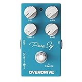 Caline CP-12 Pure Sky OD Overdrive Guitar Pedal, Highly Pure & Clean Tone, True Bypass, for Blues Rock Pop Electric Guitar, Studio & Stage Performance