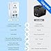 TryAce 220V to 110V Converter,Upgraded 2000W Travel Voltage Converter for Hair Dryer Straightener Curling Iron,10A Power Adapter is Easy to Carry for National Travel,with 2USB and UK/EU/AU Plugs,White