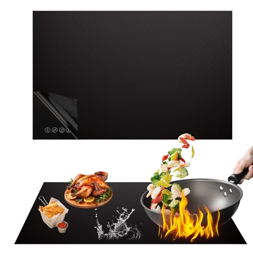 52x78cm Alfombrilla Protectora placa Induccion,Tapete Protector Placa Silicona Induccion Cocina,Protector Placa Induccion Esterilla Protectora De Inducción,Protector de Placa de Induccion (52 * 78cm)