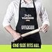 Pastor Black Cooking Aprons- Funny Pastor Shirt - Warning I Might Put You In A Sermon T-Shirt Black Apron One Size Fits All