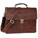 Produktbild STILORD 'Theodor' Herren Aktentasche Leder Dokumententasche Laptoptasche Business Büro Tasche mit Schultergurt Klassisch Vintage, Farbe:prestige - braun