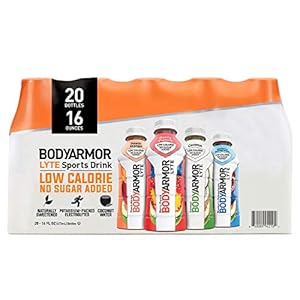 BODYARMOR Lyte Selection Pack Of 4 Flavors Sports activities Drink 20 Pack Of 16 OzNet Wt 320 Fl Oz