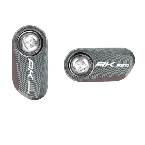 Piezas del sensor para KYMCO AK550 protector ABS de aluminio resistente gris