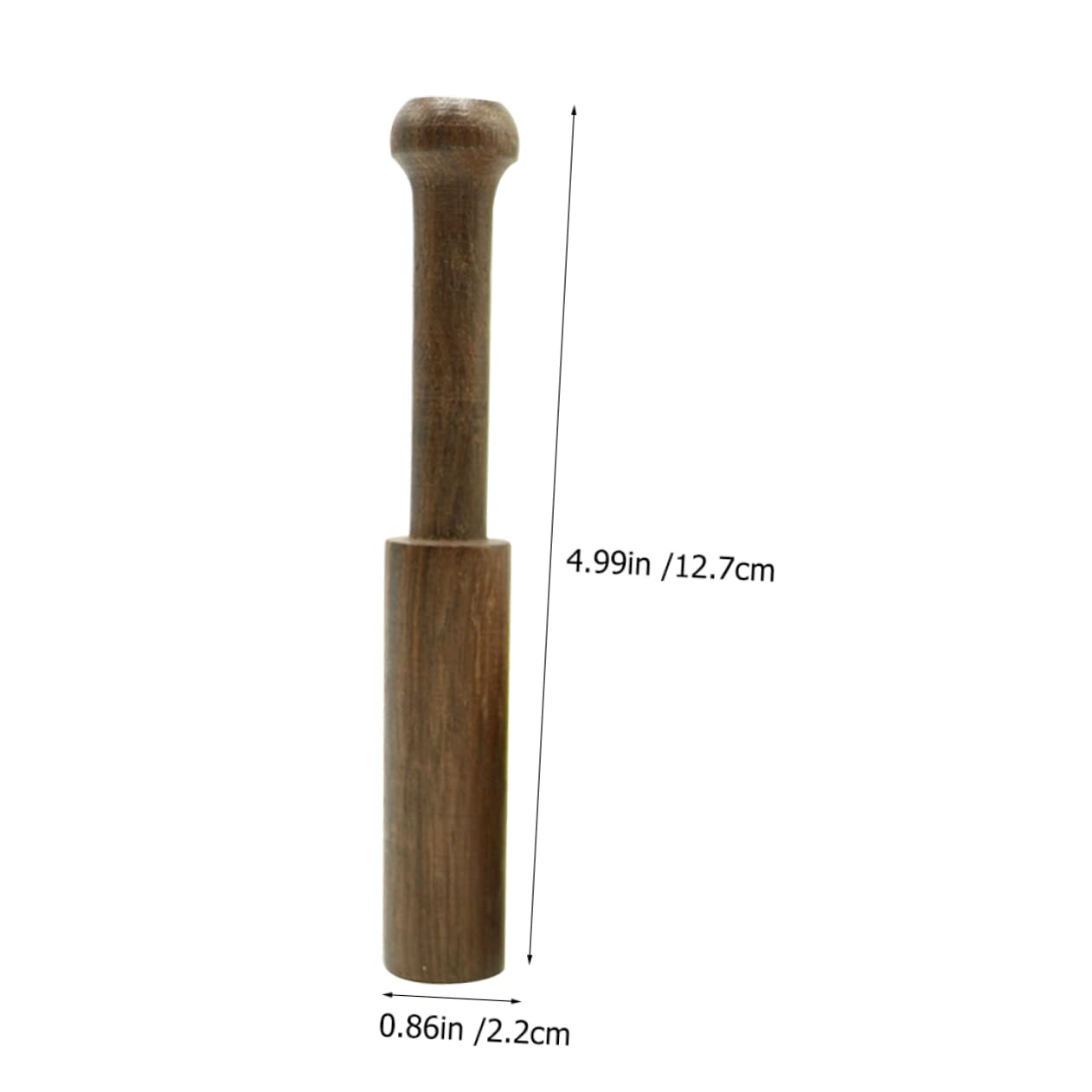 BESPORTBLE 2pcs Wooden Buddha Sound Bowl Mallet Striker Lightweight Singing Bowl Stick for Easy Playing and Portable Use