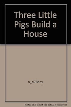 Hardcover Three Little Pigs Build a House Book