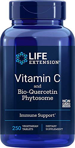 Life Extension Vitamin C with Bio-Quercetin Phytosome, 250 Tablets