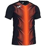 Joma Olimpia T-Shirt, Herren, Schwarz/Orange, S