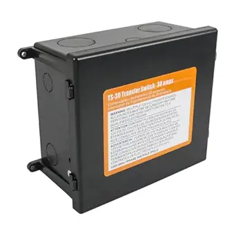 30 Amp Automatic Transfer Switch for RV, 120VAC
