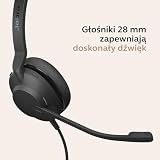 Jabra Evolve2 30 SE telefon On Ear Headset przewodowy mono czarny mikrofon redukcja szumów, redukcja szumów