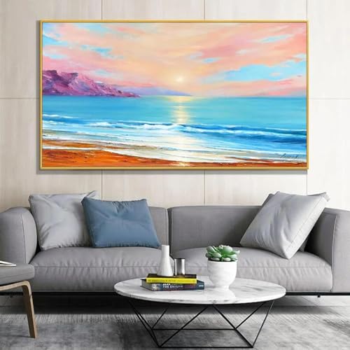Peintures abstraites de paysage marin de qualité supérieure