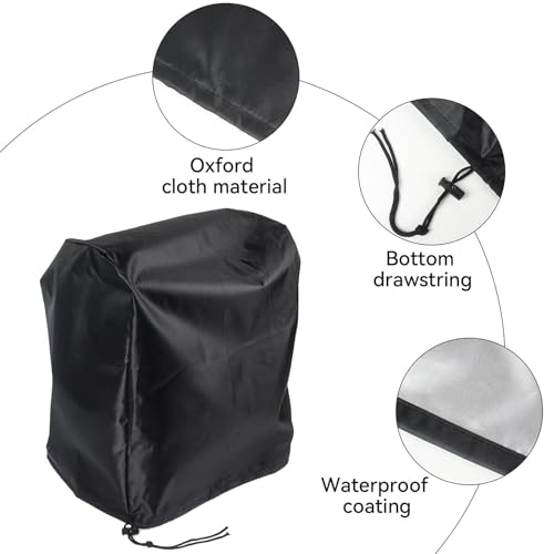 Cubierta para microscopio impermeable y plegable protector antipolvo 7