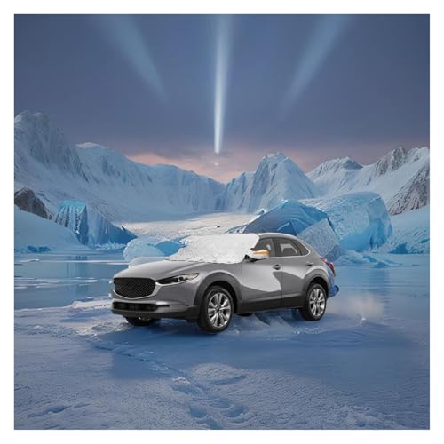 Couverture protection pare-brise hiver pour Mazda 3 et SUV pour des matins sans givre