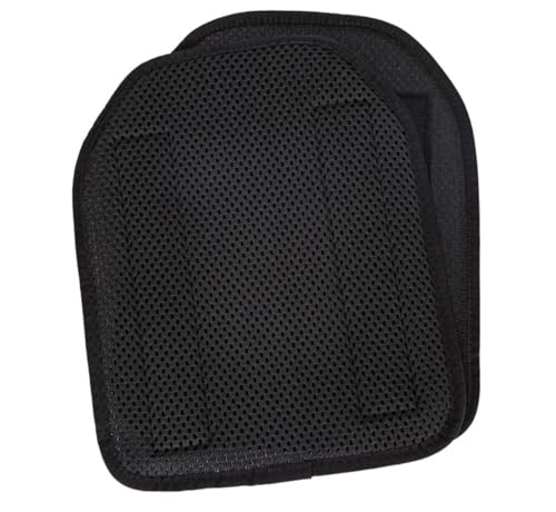 Redemption Crusader 2.0 Advanced Tactical Vest Trauma Pads Front and Back (Mesh Pad, Black)