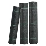Película De La Cubierta De Malezas 2M X 50M Weed Control Tela Cubierta De Tierra Lámina De Membrana, Anti-UV, Por La Calzada De Asignación, Jardín, Camino, Patio Y Revestimientos ( Size : 1.5m×50m )