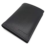 Cartera Hombre Tarjetero Piel SIN Monedero - Hecho a Mano - 10074 Negro