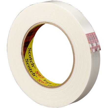 Box Partners T91489712PK .75 in. x 60 yds.- 12 Pack 3M- 897 Filament Tape