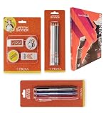 PRESTIGE & DELUXE Pigna - Diario scuola Tennis Jannick Sinner Agenda Punto Vincente - 12 mesi 2026-2027 F.to 18x14 cm + set 4 gomme, 4 matita e 3 penne + portachiave fischietto e penna colorata