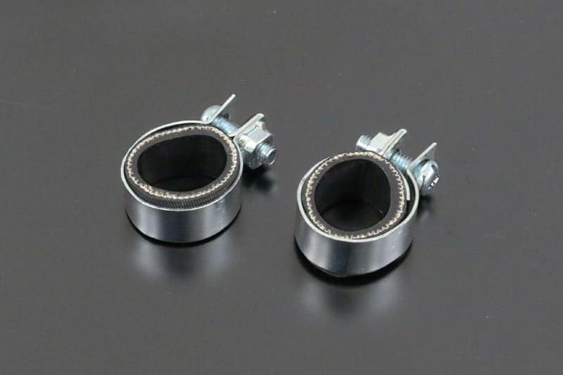 N86-1605 Z1Z2後期型 4本マフラーセット 連結バンド ダンパーセット（2PC）