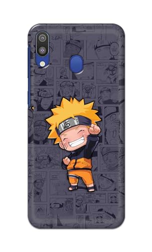 Image of PRINTFIDAA Printed Hard Back Cover Case for Samsung Galaxy M20 Back Cover (Famous Anime Cartoon Character) -112