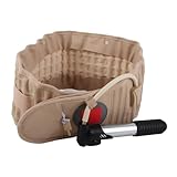 Ausla Cinturón de Apoyo Lumbar Inflable para del Dolor de Espalda y Corrección de Postura, Tamaño de Cintura de 2-49