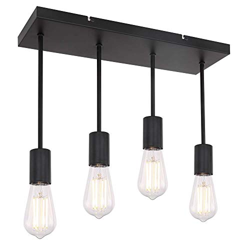 Globo Decken Lampe Leuchte Retro Design Beleuchtung Metall Schwarz Wohn Schlaf Zimmer