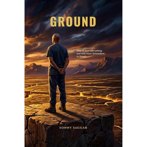 GROUND Audiolibro Por Sonny Saggar arte de portada