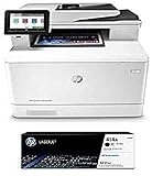 HP Color Laserjet Pro Multifunction M479fdn Laser Printer with Standard Yield Black Toner Cartridge