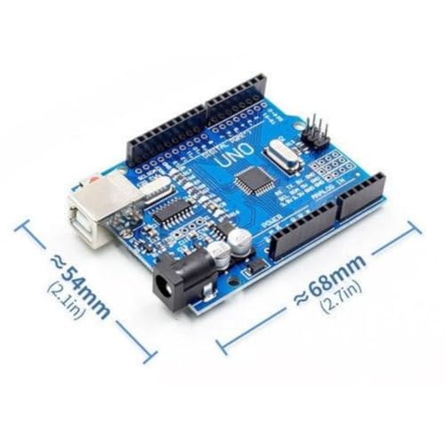 Image of RoboCraze UNO R3 SMD Board Compatible with Arduino | Development Board with USB Cable