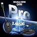 Wireless HDMI PRO- Transmitter and Receiver, Wirelessly Multi-TV Extender Kit, 5G Clip w/Heat-Control, Plug and Play 165FT/50M 2.4G/5.8G @60Hz, Stream Video from Laptop/PC to Multiple HDTV/Monitor