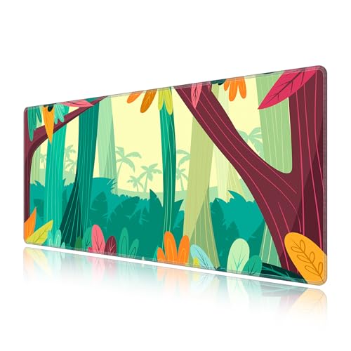 Tapis de souris gamer 700x300mm tapis bureau grand format imperméable LL-COEUR