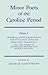 Minor Poets of the Caroline Period Volume I: Chamberlayne's Pharonnida and England's Jubilee, Benlowe's Theophila and the Poems of Katherine Philips and Patrick Hannay (Oxford English Texts)