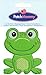 PatchMommy Frosch Patch Aufnäher Applikation zum Aufbügeln Bügelbild - für Kleidung Jeans Jacken Kinder Baby