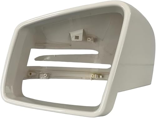 #25 8th Gear White Left Driver Side Mirror Cover Compatible with Mercedes GLS350d GLS450 GLS500 GLS550 GLS63 AMG 2017 2018 2019 GLS 350 GLS 450 GLS