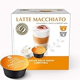 Latte Macchiato - 96 Dolce Gusto Compatible Pods (Pack of 6 with 96 Capsules)