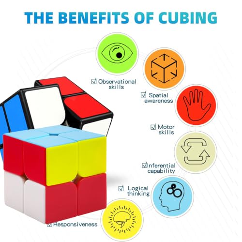Image of 2x2 Cube Toys Puzzle, Black