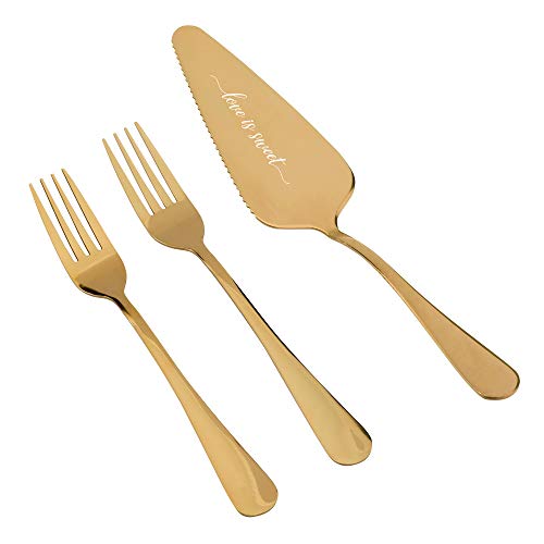 Pampered Chef Slice 'N Serve - Stainless Steel Flatware Pie Server | Serrated on Both Sides | Great for Cake, Tart, Dessert, Pizza Cutter #1166