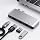 Dual USB C Hub for MacBook Neo Pro Air 100W PD 40Gbps 3 USB 3.0 Ports | Cableless 4-in-1 expansion, flush fit, dual input adapter, native port protection, ideal for mobile office, daily commuting