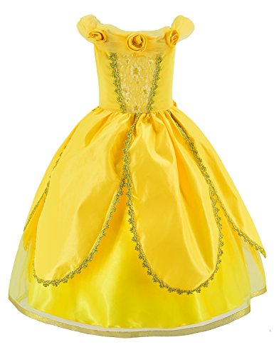 image for Party Chili Princess Costume for Girls Party Fancy Dress Up with Acces