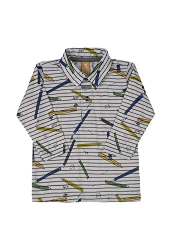 Camisa Polo Manga Longa em Malha Up Baby